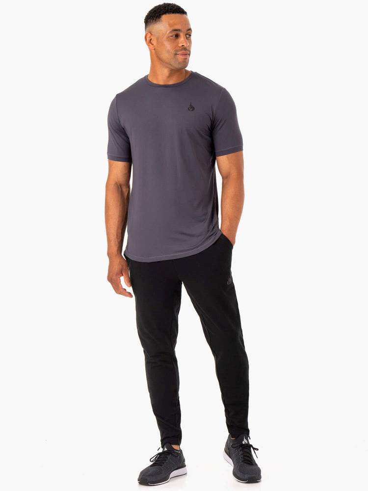 Ryderwear Optimal Gym Track Pant Czarne | UWIVXD492