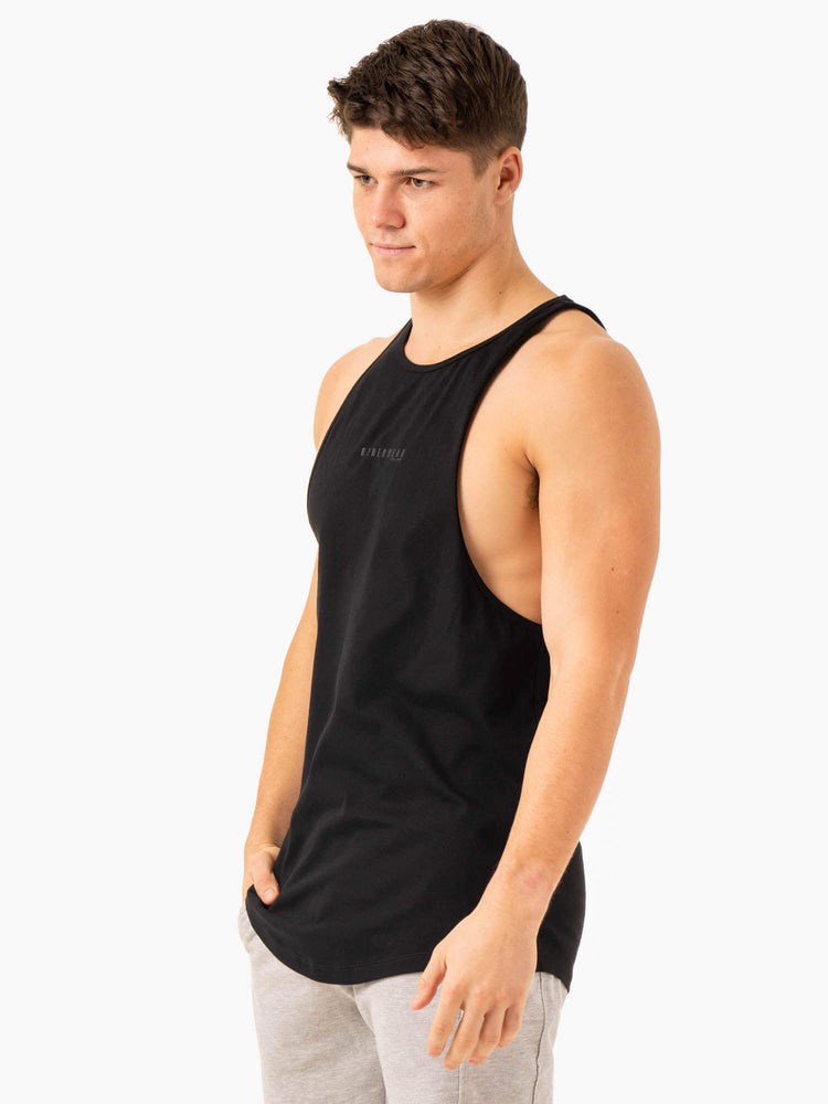 Ryderwear Pursuit Baller Tank Czarne | AXWSNZ356