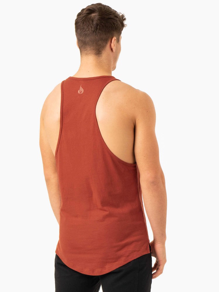 Ryderwear Pursuit Baller Tank Czerwone | OWRULQ329