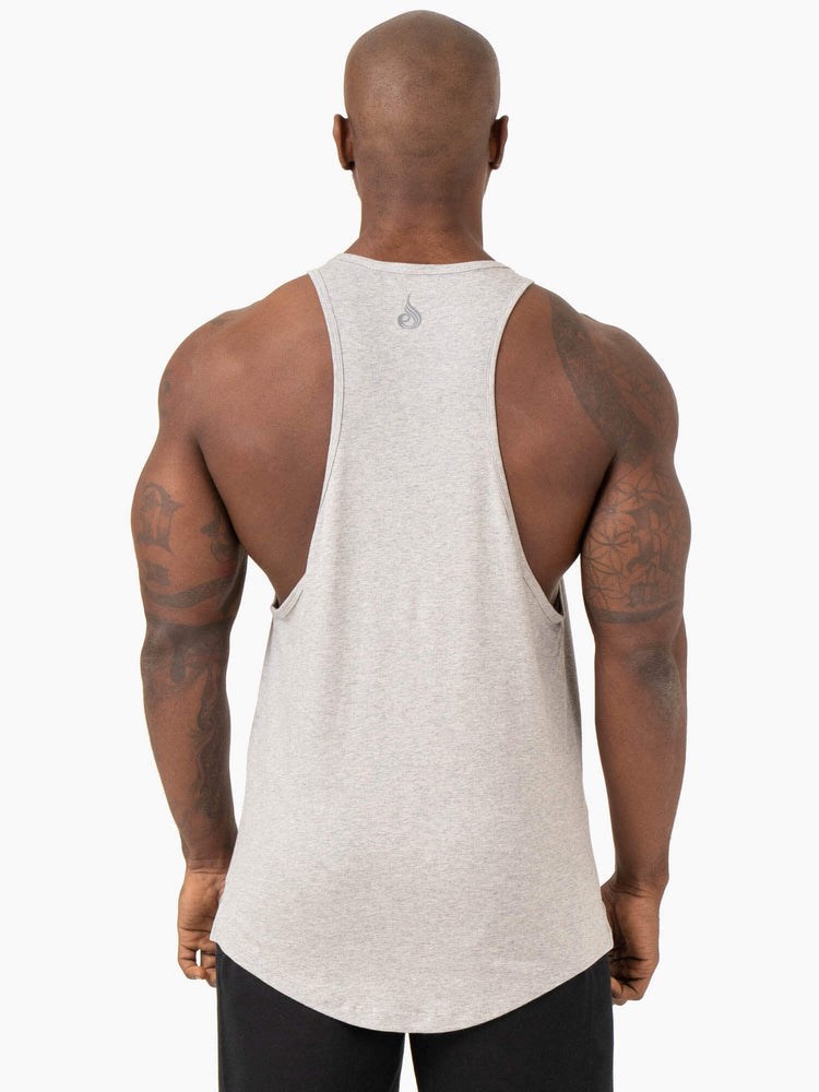 Ryderwear Pursuit Baller Tank Głęboka Szare | TXPGJZ703