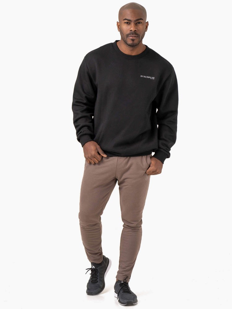 Ryderwear Pursuit Pullover Czarne | HCIUPW025