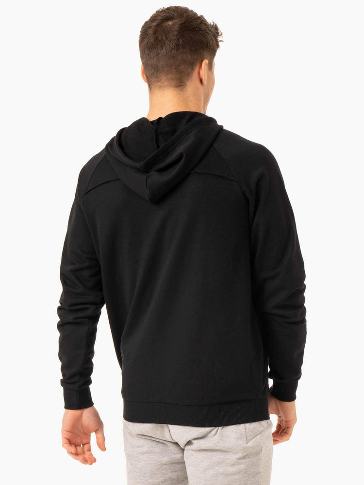 Ryderwear Pursuit Zip Up Hoodie Czarne | FNXZJB517