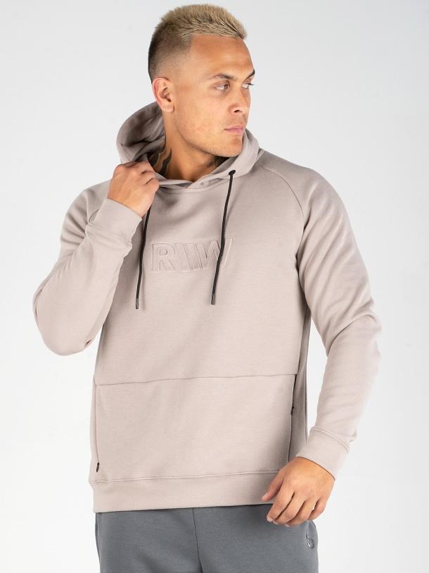 Ryderwear Raise Hoodie Beżowe | UDAXOW697