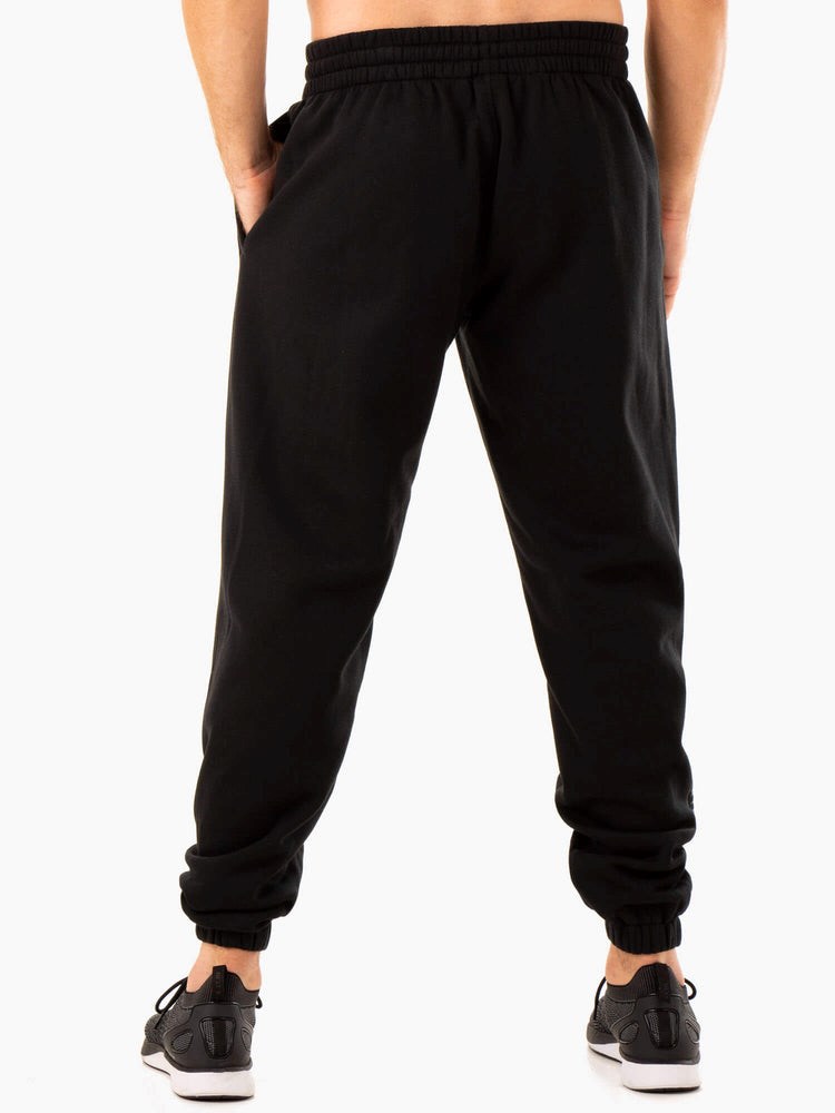 Ryderwear Recharge Relaxed Track Pant Czarne | UDQSYL325