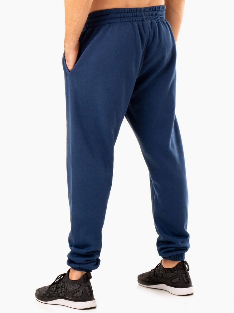 Ryderwear Recharge Relaxed Track Pant Niebieskie | ZMUWLY398