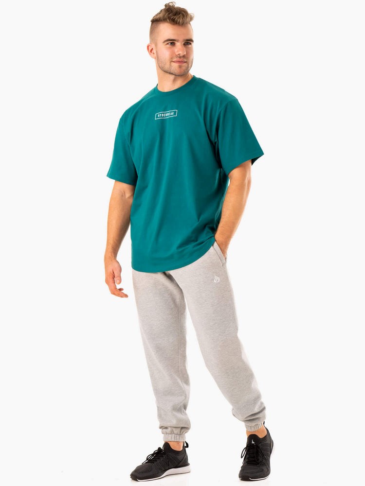 Ryderwear Recharge Relaxed Track Pant Szare | MOQPSW016