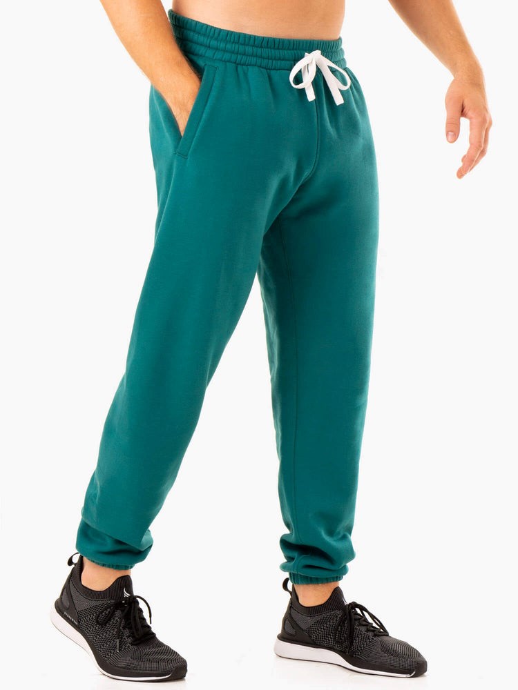 Ryderwear Recharge Relaxed Track Pant Teal | KBFTZJ564