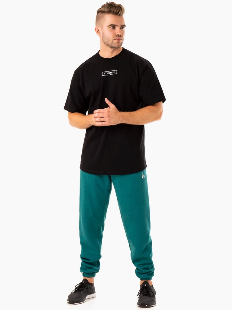 Ryderwear Recharge Relaxed Track Pant Teal | KBFTZJ564