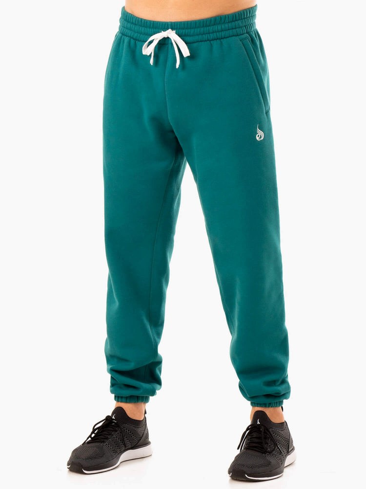 Ryderwear Recharge Relaxed Track Pant Teal | KBFTZJ564