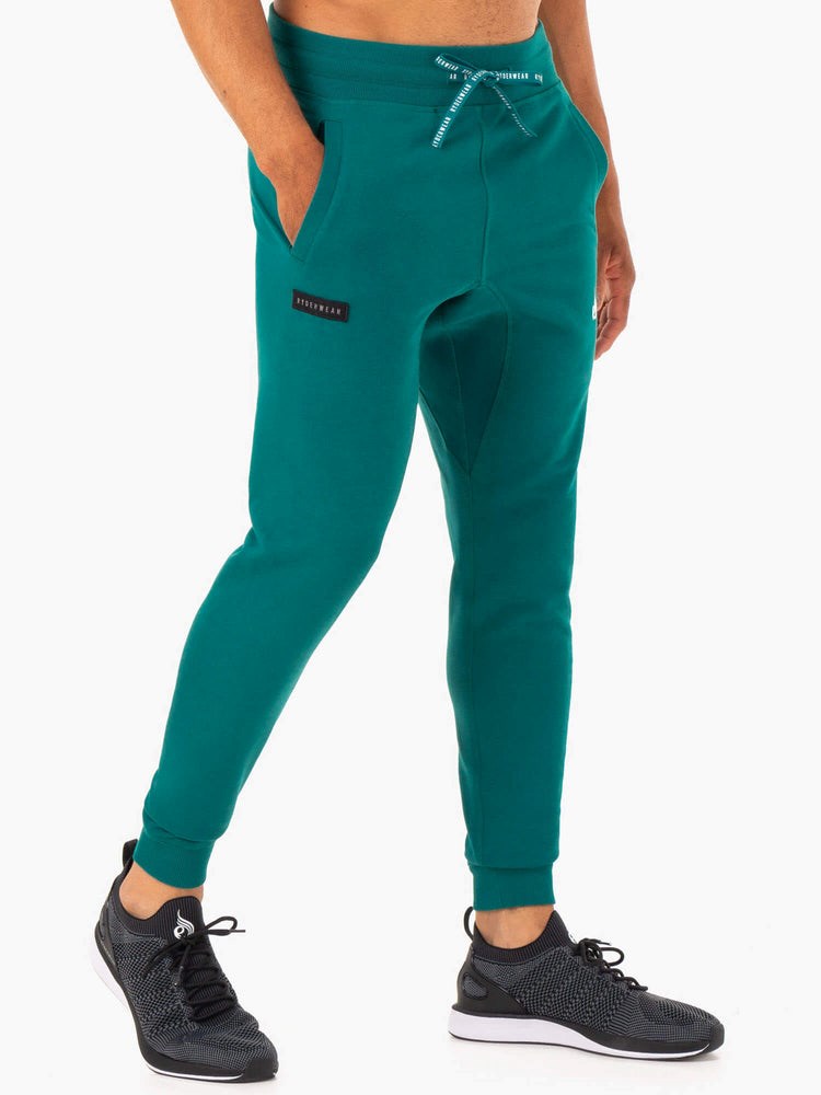 Ryderwear Recharge Tapered Track Pant Teal | AQWEIV106