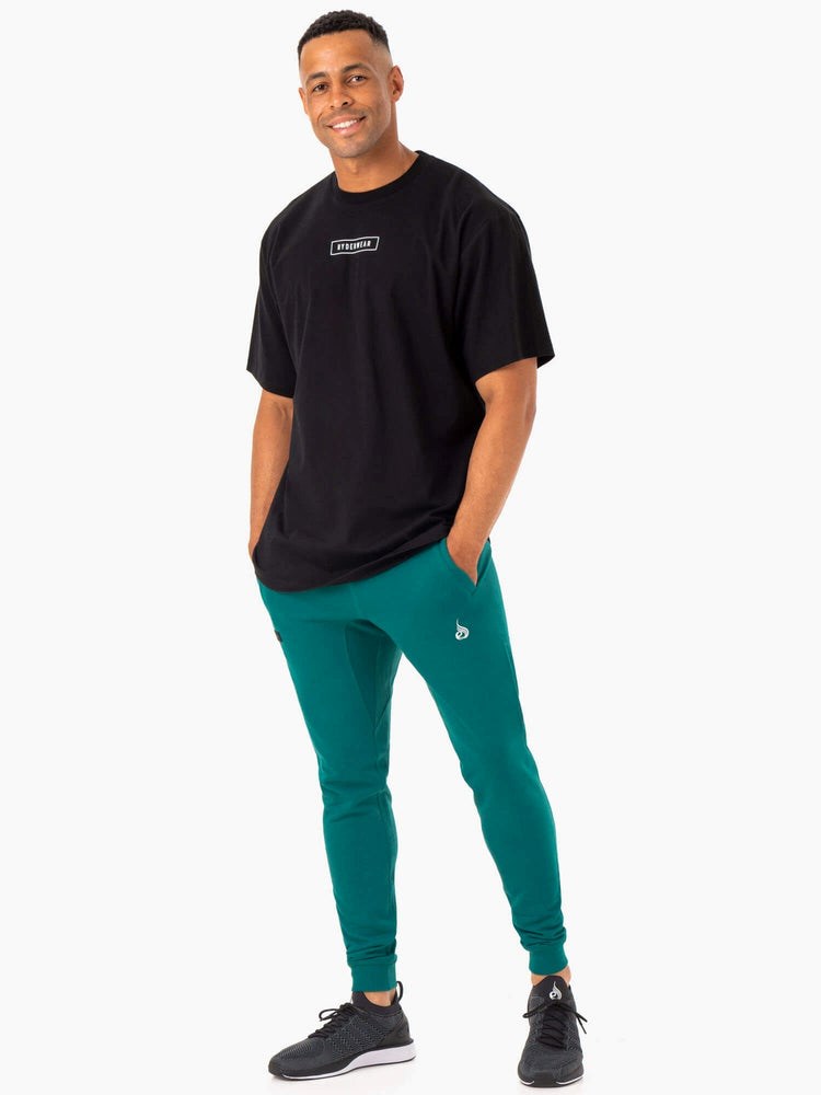 Ryderwear Recharge Tapered Track Pant Teal | AQWEIV106