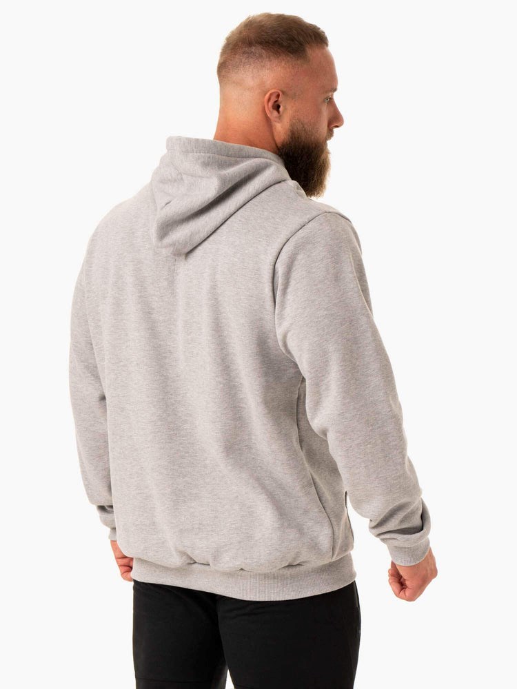 Ryderwear Reset Pullover Hoodie Szare | PMGWQE076