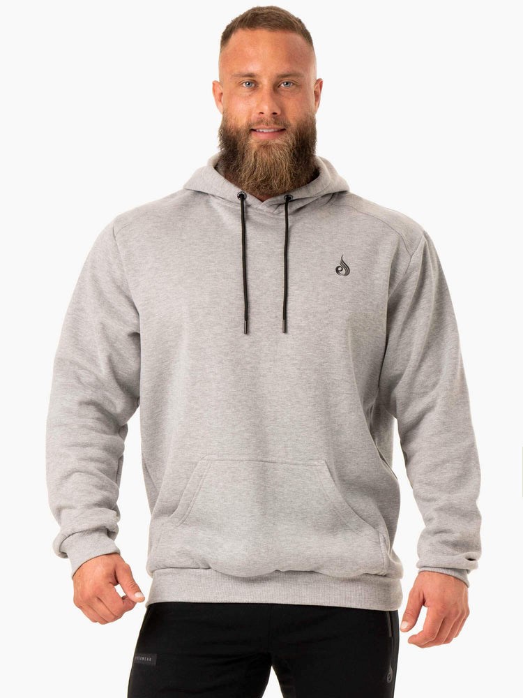 Ryderwear Reset Pullover Hoodie Szare | PMGWQE076