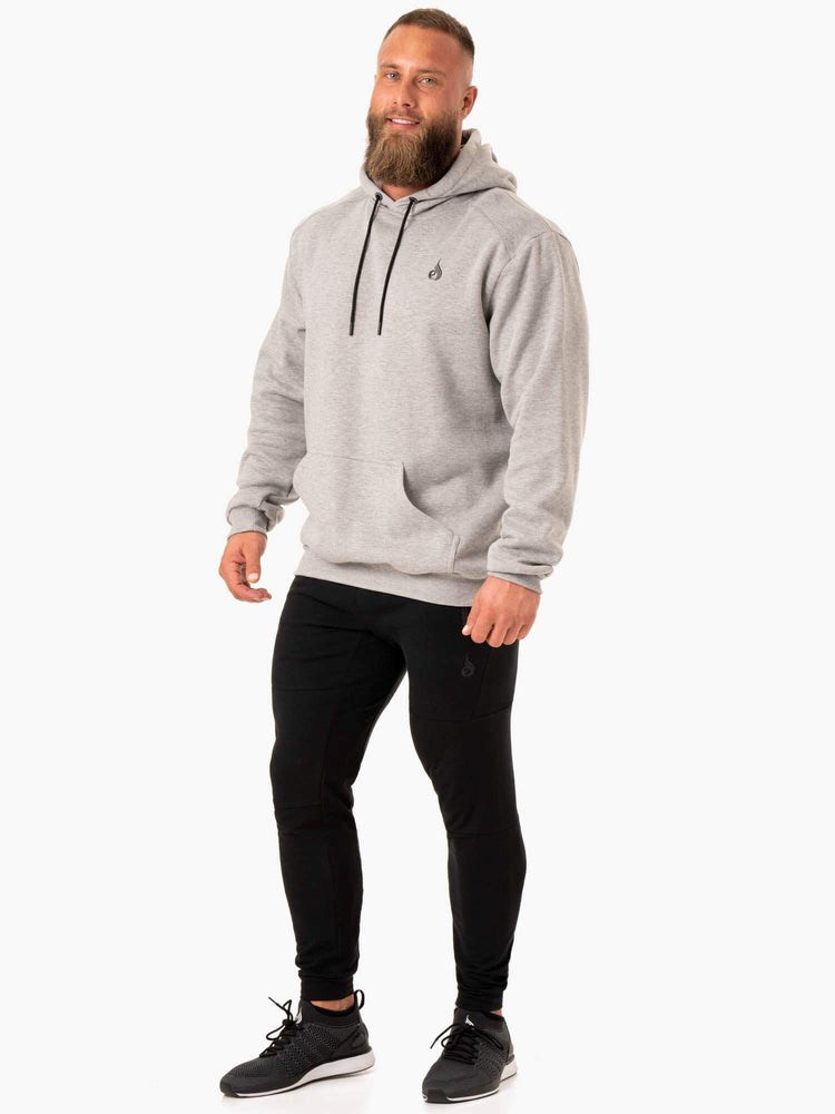 Ryderwear Reset Pullover Hoodie Szare | PMGWQE076