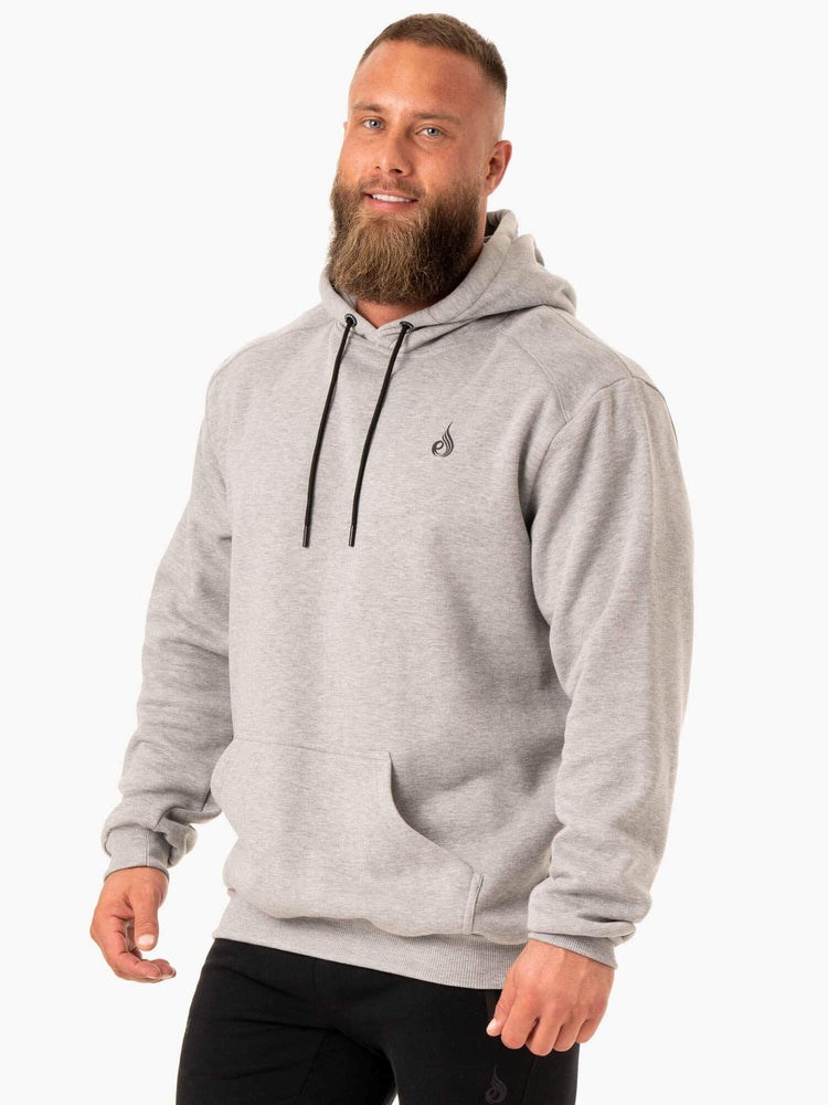 Ryderwear Reset Pullover Hoodie Szare | PMGWQE076