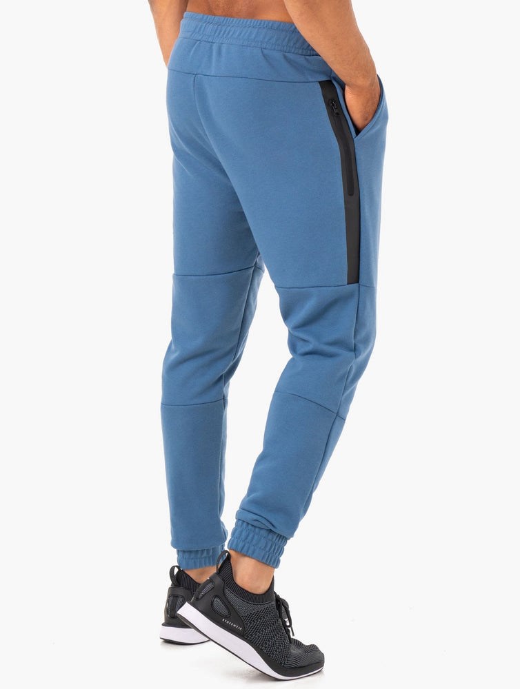 Ryderwear Restore Fleece Track Pant Niebieskie | XCZAHL917