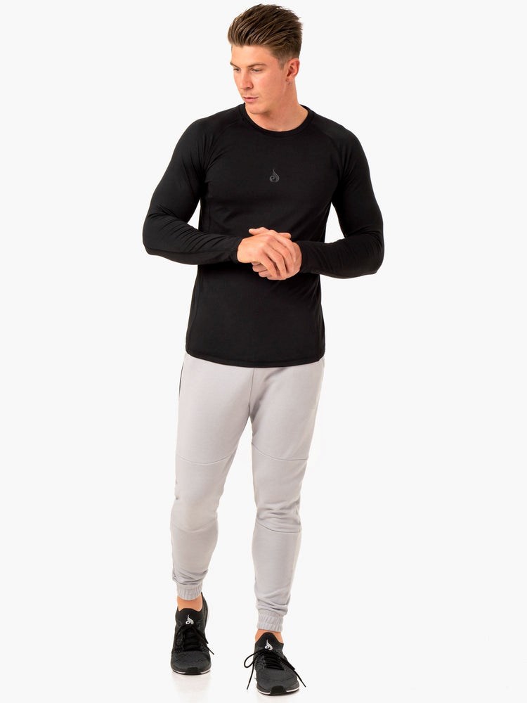 Ryderwear Restore Fleece Track Pant Szare | FZJNWR591