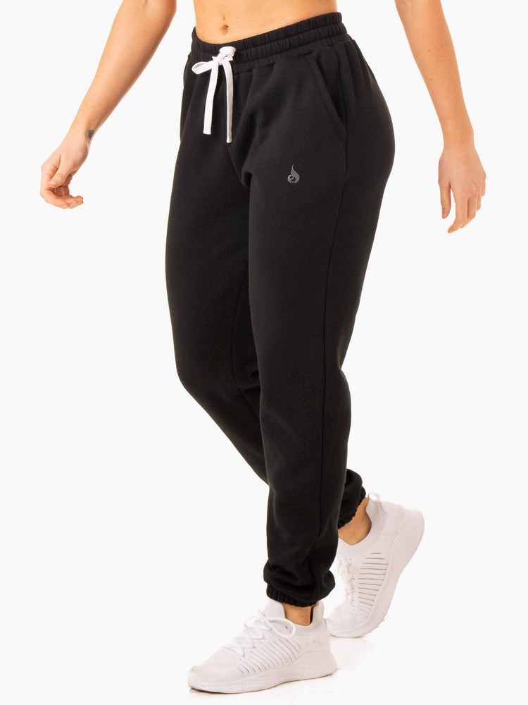 Ryderwear Restore Track Pants Czarne | BXZGKD745