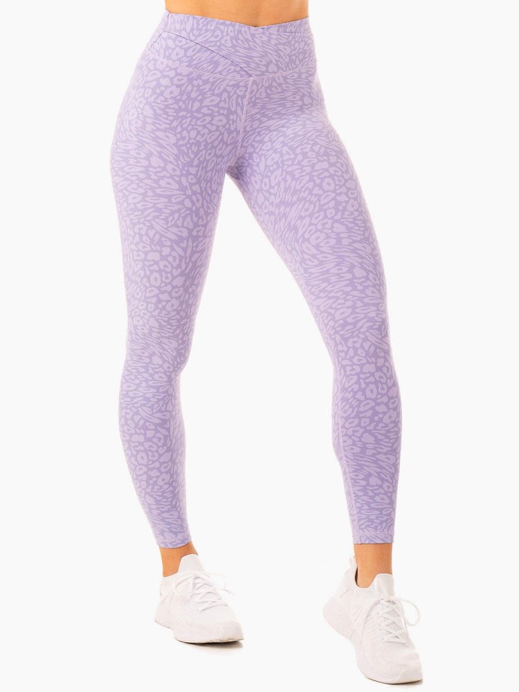 Ryderwear Rotation High Waisted Scrunch Leggings Panterka | XILWMQ607