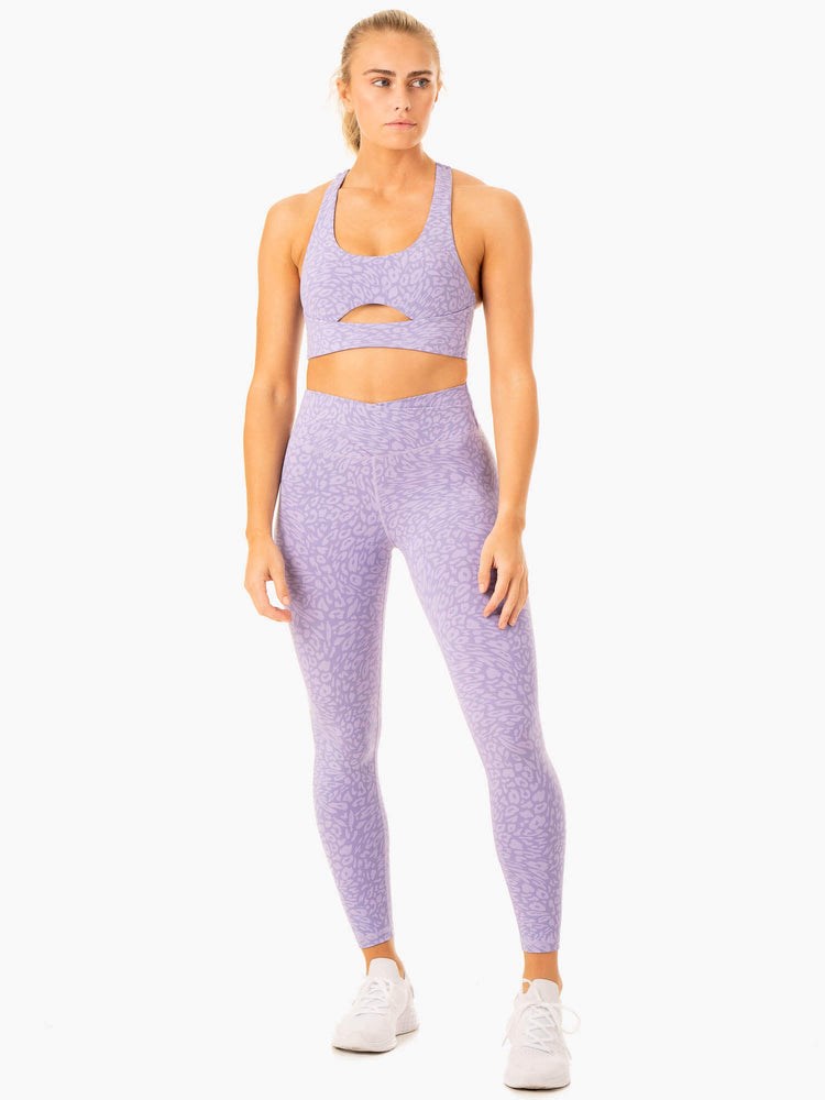 Ryderwear Rotation High Waisted Scrunch Leggings Panterka | XILWMQ607