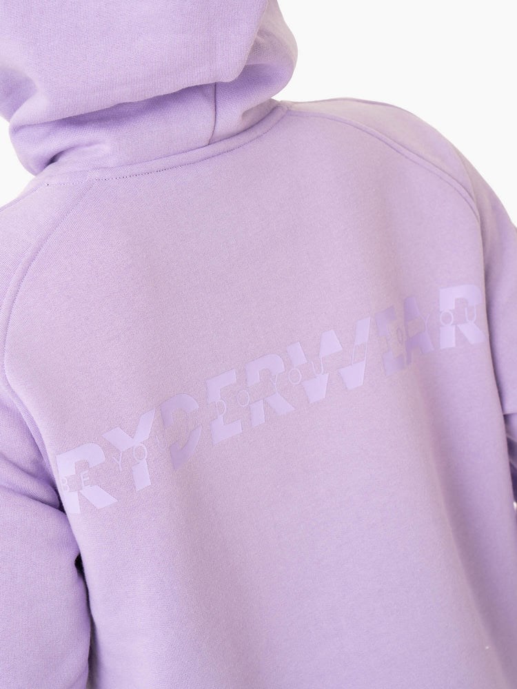 Ryderwear Sideline Hoodie Lilac | FIBKAW813