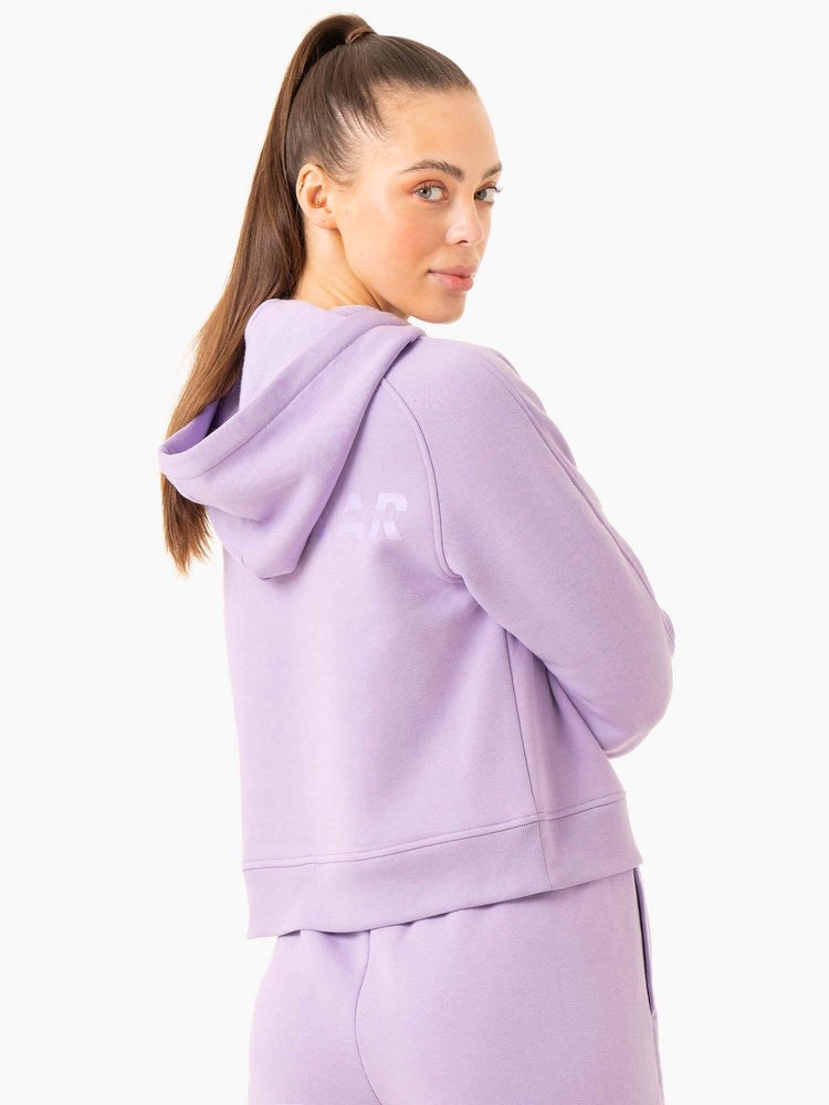 Ryderwear Sideline Hoodie Lilac | FIBKAW813