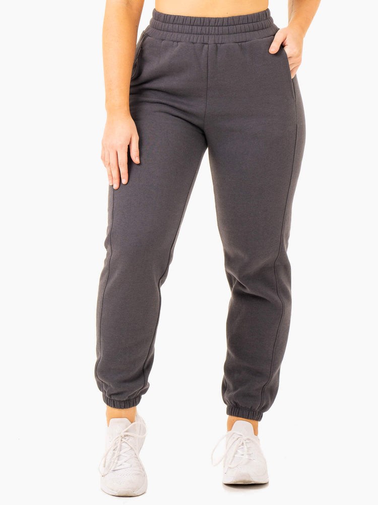 Ryderwear Sideline Track Pants Charcoal | LAVUKC046