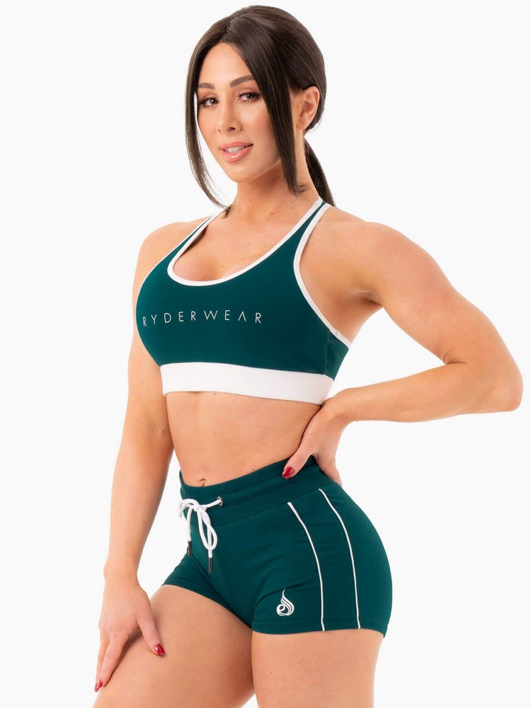 Ryderwear Track Sports Bra Zielone | VUIRFM908