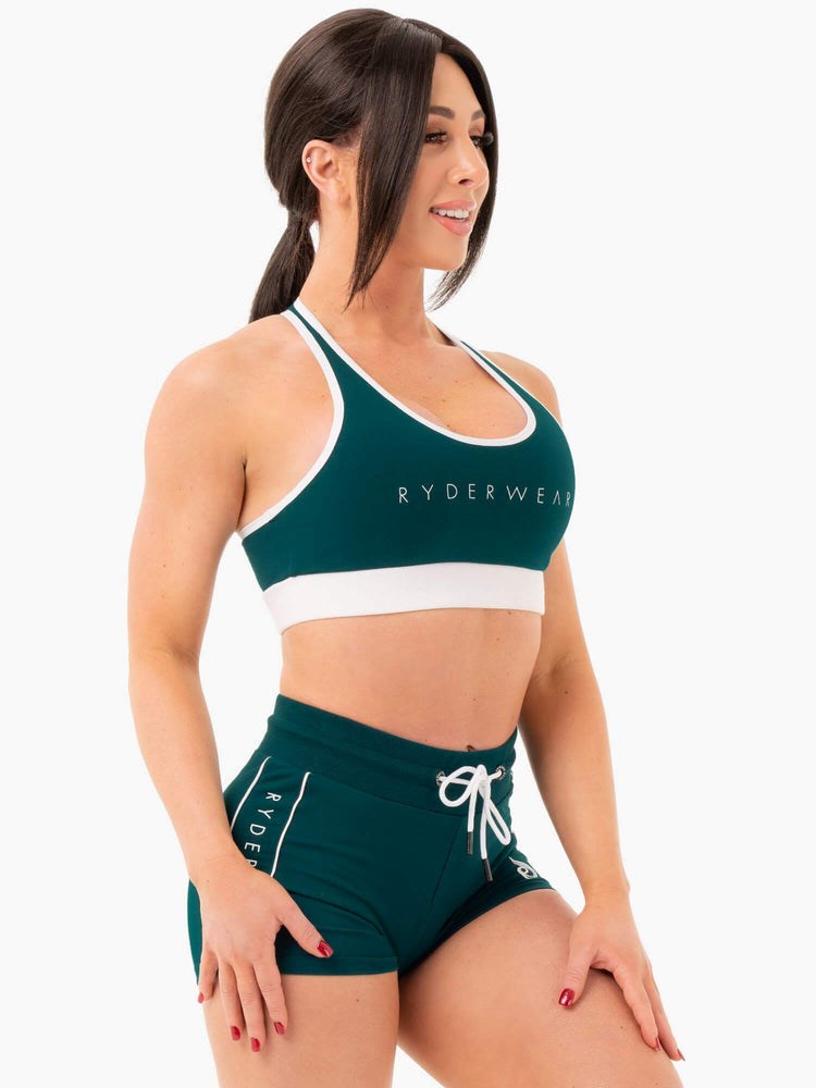 Ryderwear Track Sports Bra Zielone | VUIRFM908