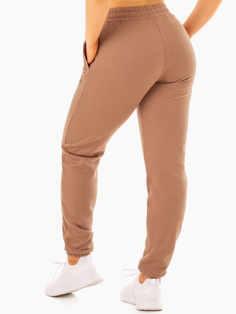 Ryderwear Unisex Track Pants Mocha | AXQMLG749