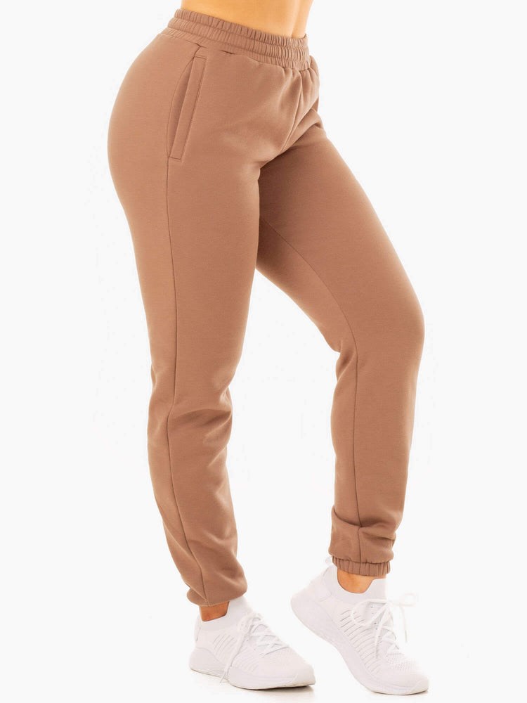 Ryderwear Unisex Track Pants Mocha | AXQMLG749