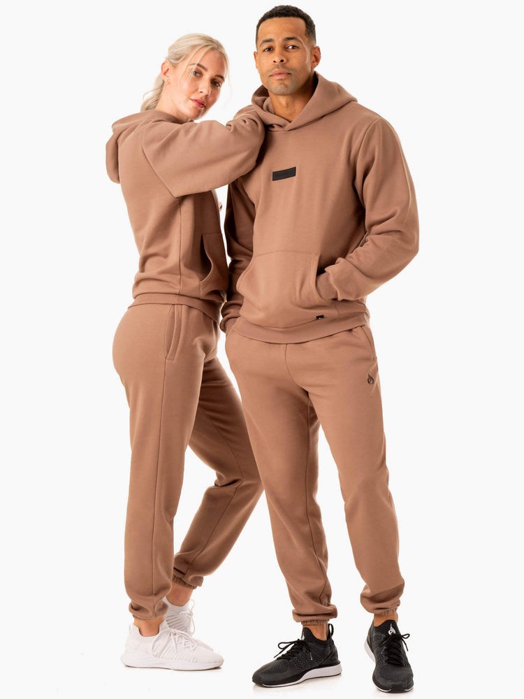 Ryderwear Unisex Track Pants Mocha | AXQMLG749