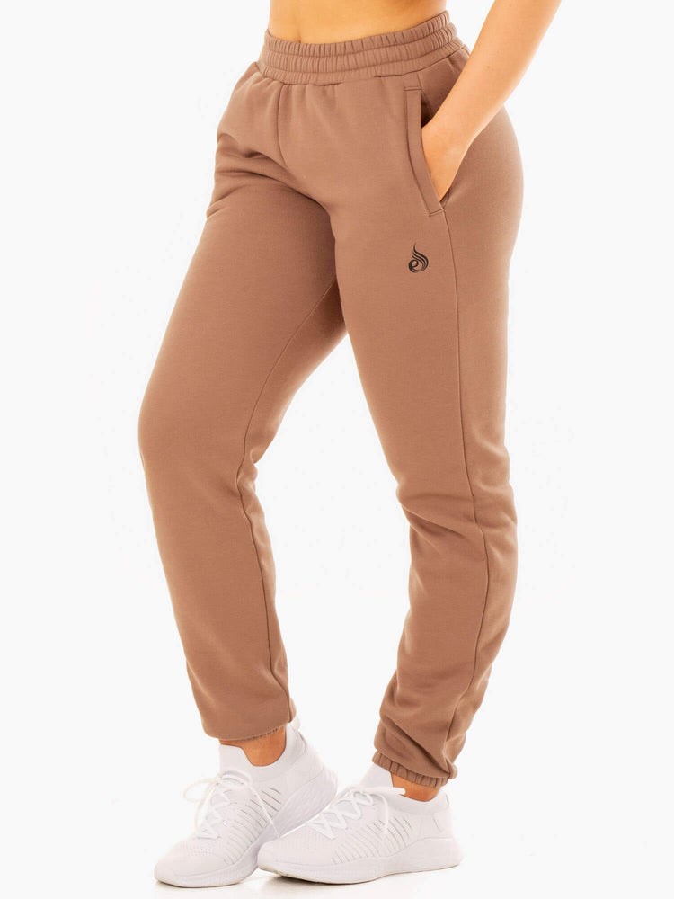 Ryderwear Unisex Track Pants Mocha | LBDTCZ172