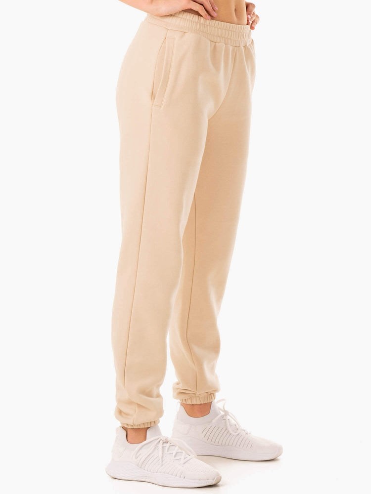 Ryderwear Unisex Track Pants Sand | KXCMVI972