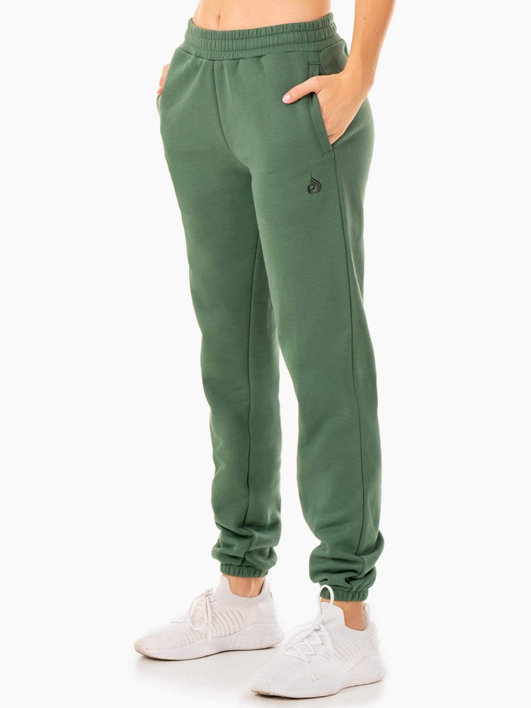 Ryderwear Unisex Track Pants Zielone | PQREDS084