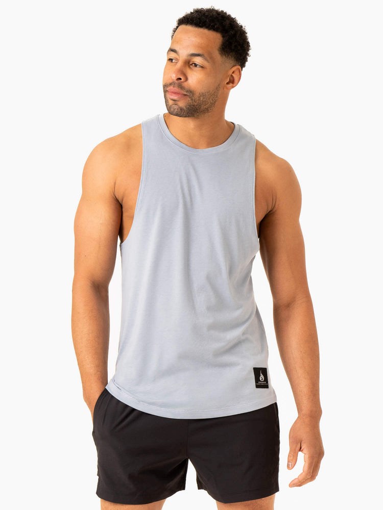 Ryderwear Vital Baller Tank Niebieskie | VZPMBG562