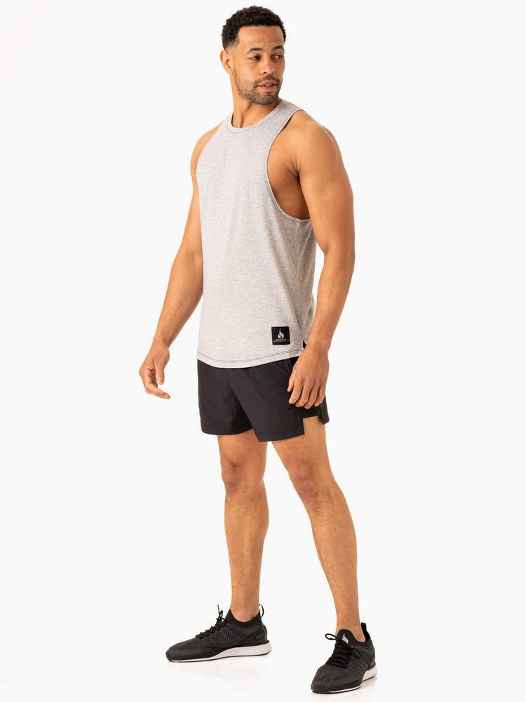 Ryderwear Vital Baller Tank Szare | IWAHPD745