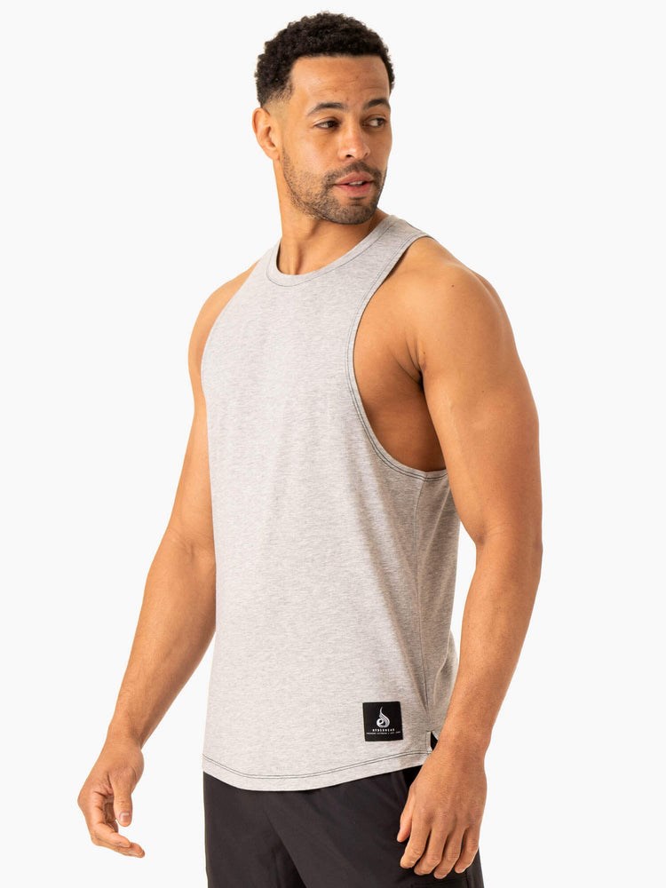 Ryderwear Vital Baller Tank Szare | IWAHPD745