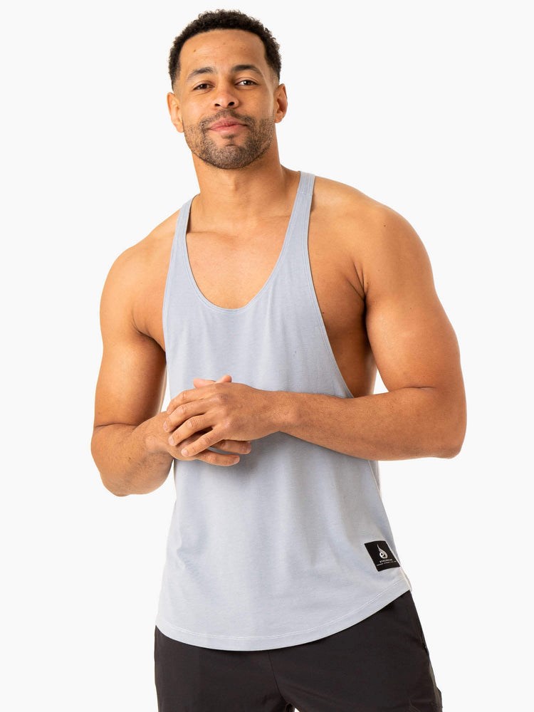 Ryderwear Vital Stringer T-Back Niebieskie | OXLGYW690