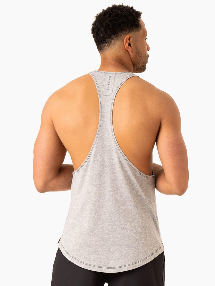 Ryderwear Vital Stringer T-Back Szare | MYRCEJ647