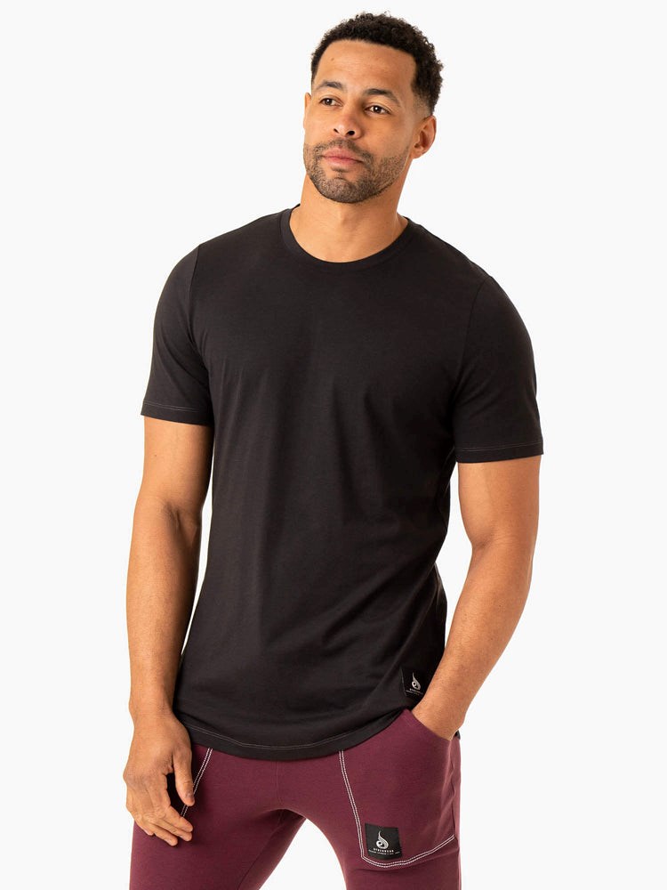 Ryderwear Vital T-Shirt Czarne | TJEZAB164