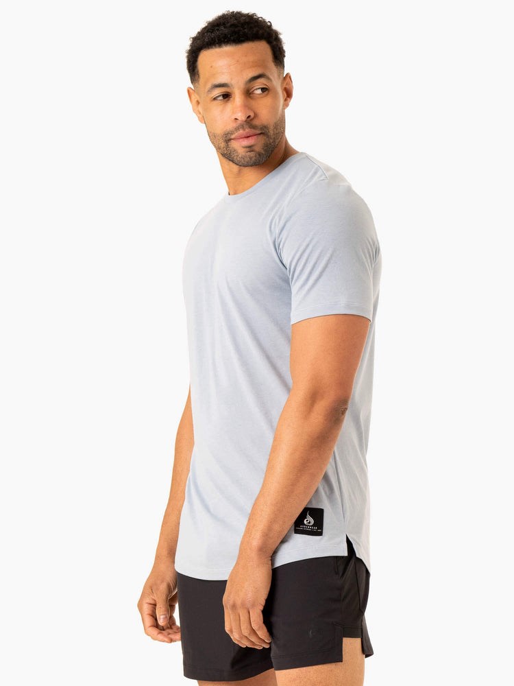 Ryderwear Vital T-Shirt Niebieskie | CODHLB395