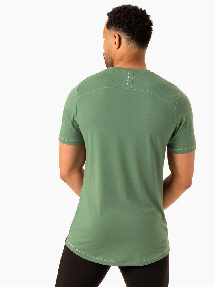 Ryderwear Vital T-Shirt Zielone | XYEUFH179