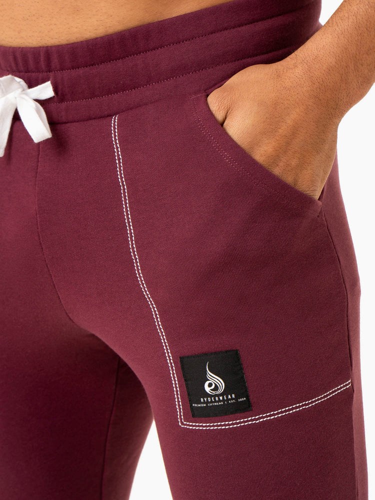 Ryderwear Vital Track Pant Plum | AVFGNT756