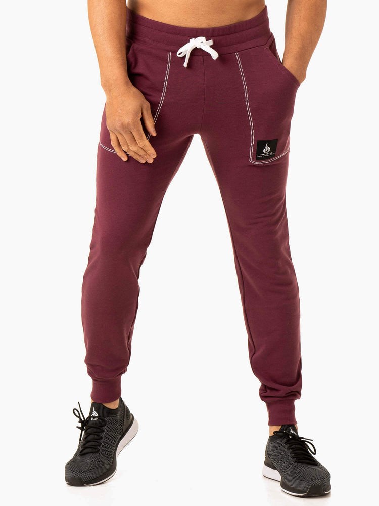 Ryderwear Vital Track Pant Plum | AVFGNT756