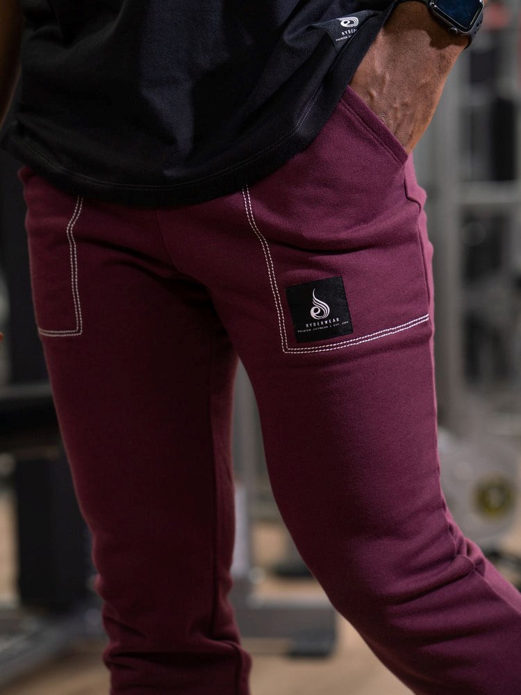 Ryderwear Vital Track Pant Plum | AVFGNT756