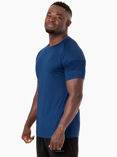 Ryderwear Action Mesh T-Shirt Niebieskie | EPLVNO802