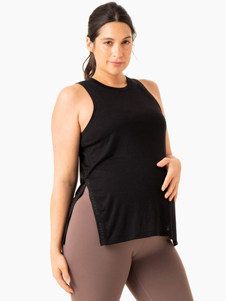 Ryderwear Active Bump Tank Czarne | FRSMPA067