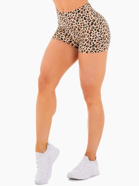 Ryderwear Adapt High Waisted Scrunch Shorts Panterka | QXRMHV930