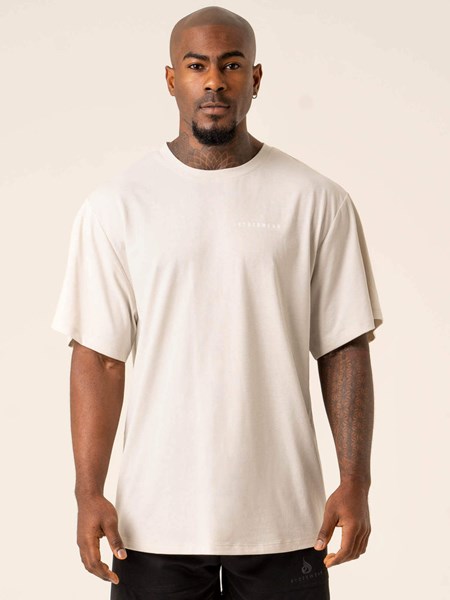 Ryderwear Advance Oversized T-Shirt Stone | IFUDTK124